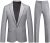 Mens Suits 2 Piece Slim Fit Casual One Button Solid Suits for Mens Business Wedding Party Jacket Blazer & Pants Set