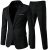 Cloudstyle Men’s 2-Piece Suits Slim Fit 1 Button Dress Suit Jacket Blazer & Pants Set