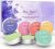 TUWESEN Shower Steamers Aromatherapy, SPA Kit, 8 PCS Shower Steamers for Women, Shower Bombs with Essential Oils-Self Care & Relaxation Birthday Gifts for Women and Men. Purple Romantic Set